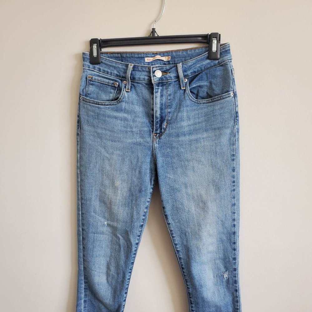 Levi's 721 High Rise Skinny Jeans